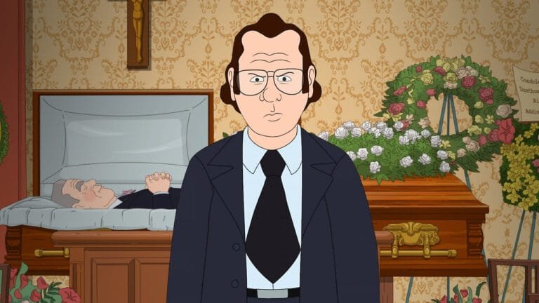 series main character standing