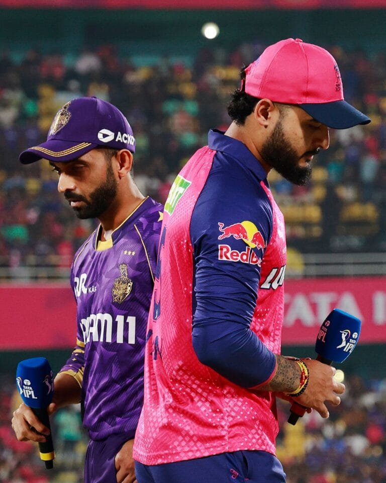 RR vs KKR Poster